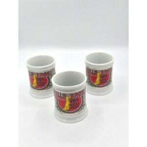 Vintage Hills Bros. "The‎ Corner Store" Franklin Porcelain Mini Mugs - Set of 3